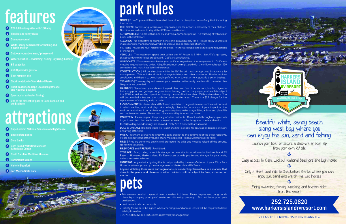 Harkers Island Rv Rules